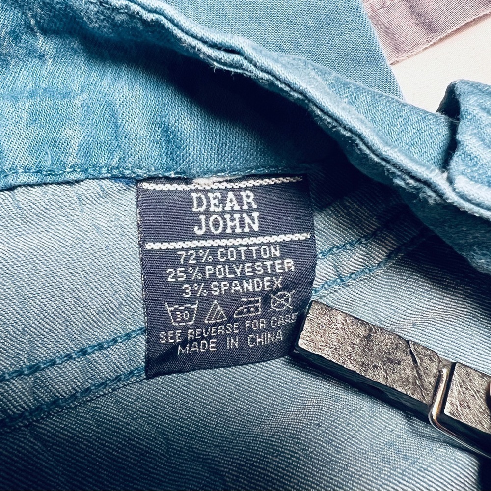 Women’s Dear John Jegging. Size 28 Bright Blue - Picture 6 of 7